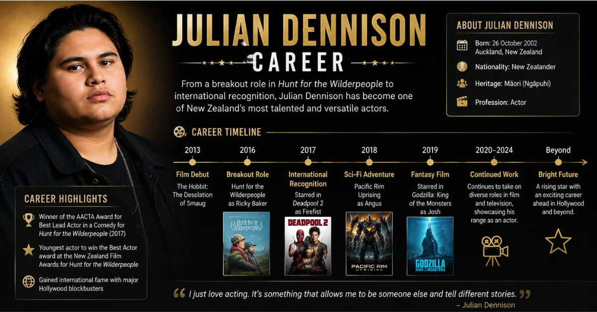 Julian Dennison Career