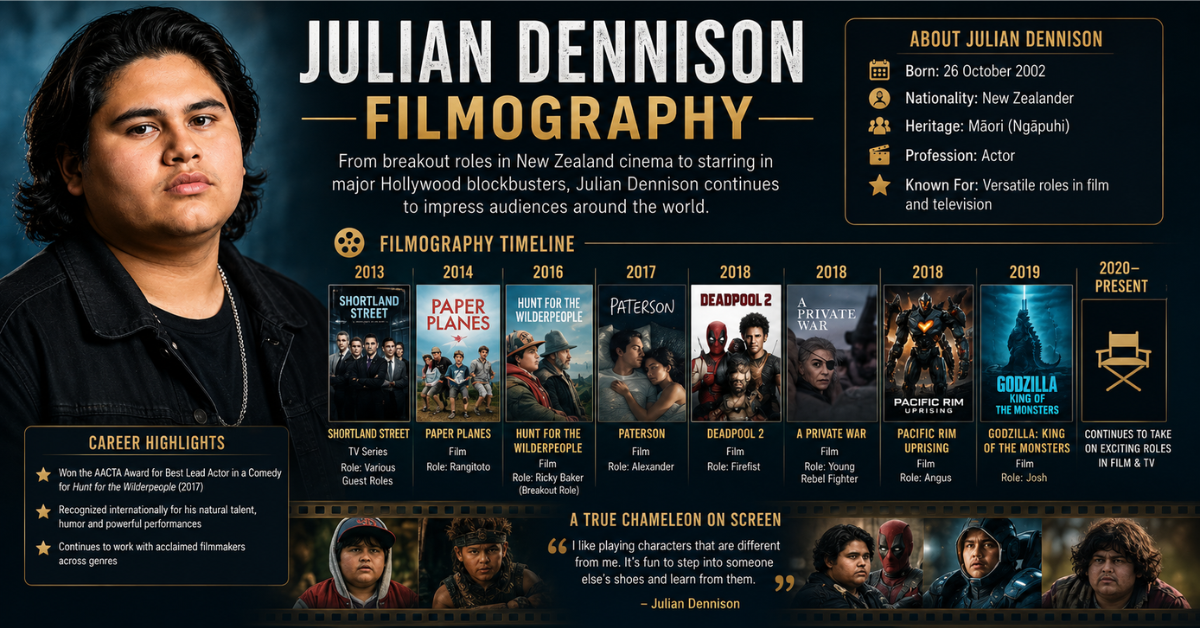 Julian Dennison Filmography