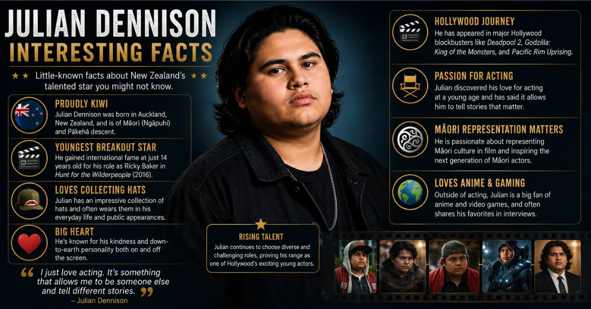 Julian Dennison Interesting Facts